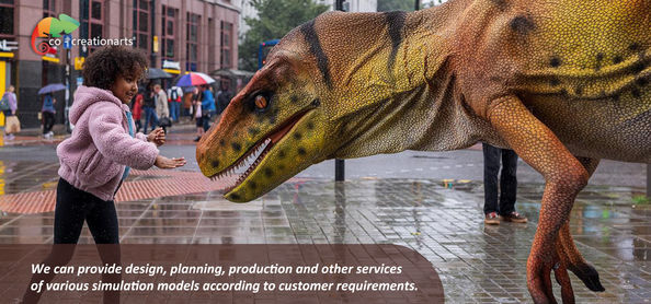 Qualidade Dinossauro Animatrônico Realista fábrica