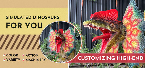 Qualidade Dinossauro Animatrônico Realista fábrica
