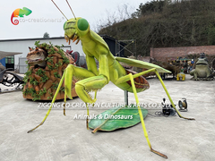 equipamento Animatronic do campo de jogos da louva-a-deus de 6M Simulation Animatronic Insects