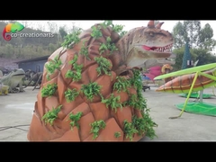 Carnotaurus Animatronic dos dinossauros de Life Size Animatronic do fabricante para o parque de diversões jurássico