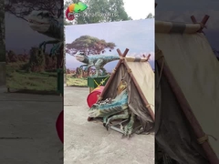 dinossauros Animatronic do Velociraptor de 3m