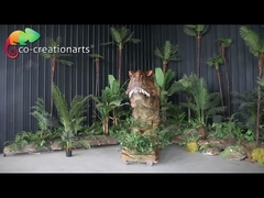 Vida - controle Animatronic do mundo jurássico T Rex Head Dinosaur Infrared Sensor do tamanho