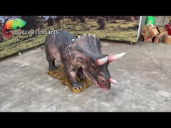 Vida Animatronic impermeável do Triceratops - dinossauro Animatronic do tamanho para o parque de diversões