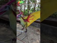 Equipamento Animatronic do campo de jogos de Pterosaur do dinossauro realístico do ISO 110VAC