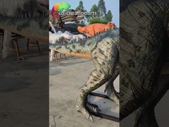 Olhos que piscam a vida real - modelo Animatronic do Ceratosaurus dos dinossauros do tamanho