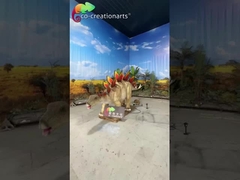 Dinossauro animatrónico realista