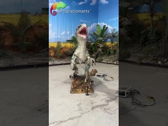 Dinossauro animatrônico realista animatrônico velociraptor