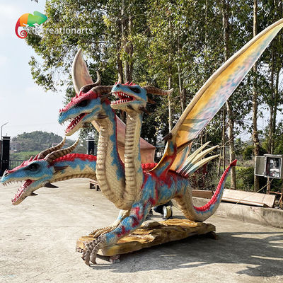 comprar Dragões Animatrónicos Artificiais Para Decoração de Parques Temáticos online manufacture