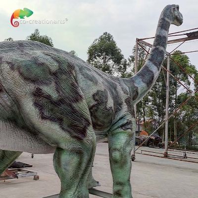 comprar Modelo realístico For Jurassic do dinossauro Animatronic do tamanho do parque temático 12M Animatronic Brontosaurus Life online manufacture