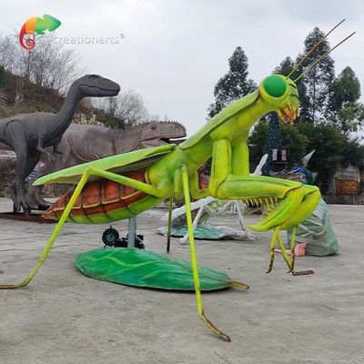 equipamento Animatronic do campo de jogos da louva-a-deus de 6M Simulation Animatronic Insects