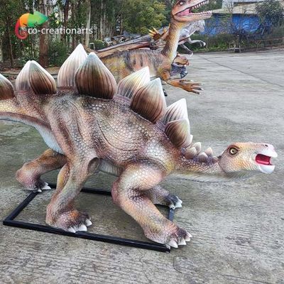 comprar Estátua Animatronic Animatronic do Stegosaurus da fibra de vidro da réplica da prova da água online manufacture