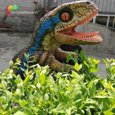 Bom preço. Fantoche Animatronic do dinossauro do equipamento impermeável do campo de jogos do dinossauro para Dino Park on-line