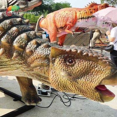 Dinossauro do CE 5M Animatronic Ankylosaurus Artificial para a exposição do shopping