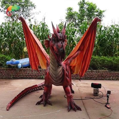 comprar Da exposição exterior do tema do CE vida Animatronic dos dragões - tamanho Dragon For Amusement Park online manufacture