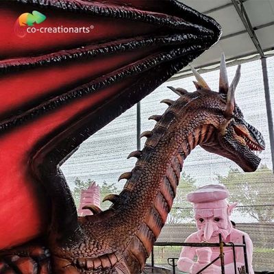 comprar Dragões Animatronic Sunproof da decoração exterior do parque de diversões online manufacture