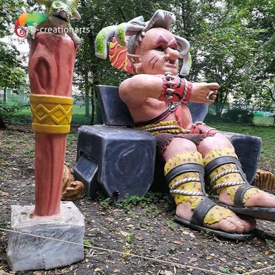 comprar Figuras Animatronic enormes de 4,5 medidores para a exposição do parque temático online manufacture