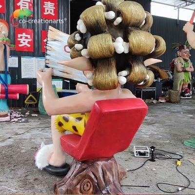 comprar Estátua feito-à-medida impermeável do personagem de banda desenhada do Animatronics para a mostra do parque online manufacture