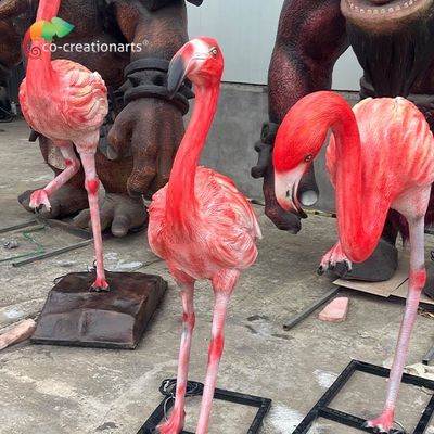 comprar O CE personaliza o flamingo animal das estátuas da fibra de vidro online manufacture