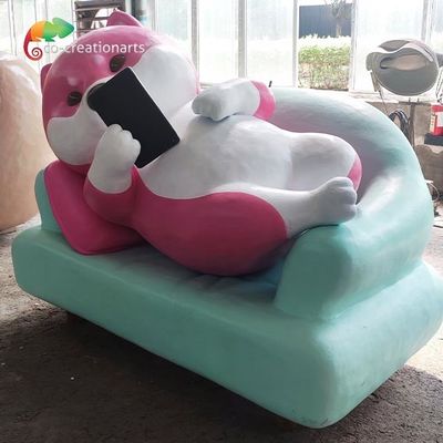 comprar Parque feito sob encomenda Animatronic de Replicas For Amusement do micro modelo de Shiba Inu online manufacture