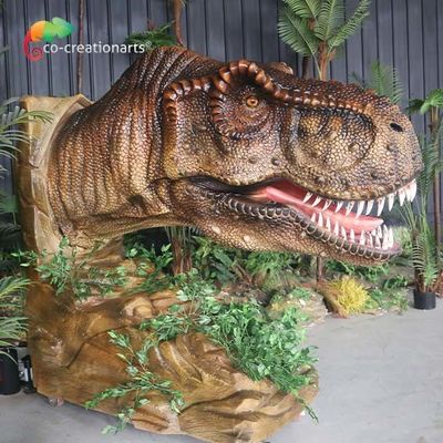 Vida - controle Animatronic do mundo jurássico T Rex Head Dinosaur Infrared Sensor do tamanho