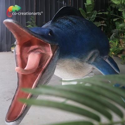 comprar Estátuas feitos a mão da fibra de vidro de Mosasaur para a exposição exterior online manufacture