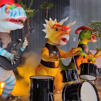 Bom preço. Faixa Animatronic personalizada do dinossauro para o parque de diversões on-line