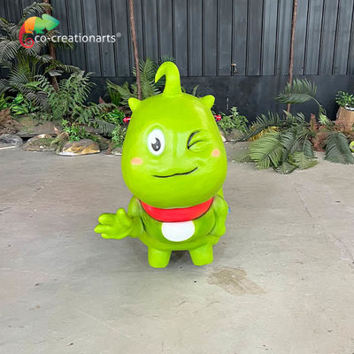 Scooter infantil animatrónico Caterpillar personalizado para Plaza