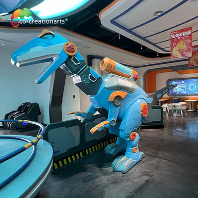 comprar Modelo de Dinossauro de Fibra de Vidro Robótico Personalizado Para Decoração de Parques Temáticos online manufacture