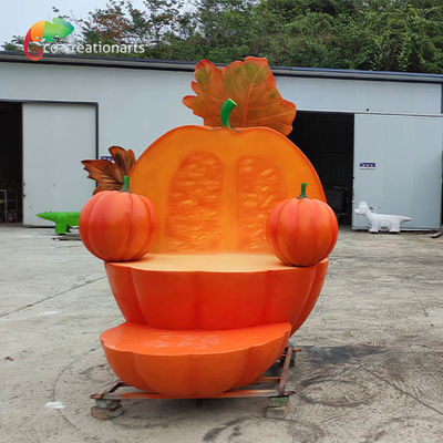 comprar Kumpkin Bench Fibra de vidro Animatrónico para decoração de Halloween online manufacture