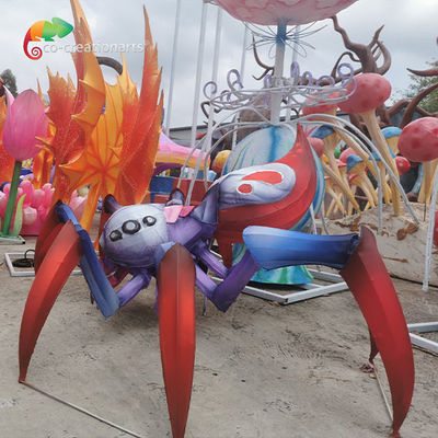 Bom preço. Lanterna de luz chinesa de aranha cor de iluminação branca perfeita para decoração de evento on-line