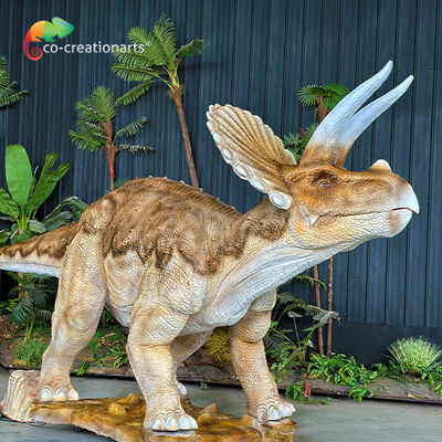 comprar Controle de Indução Realista Dinossauros Animatrônicos Triceratops Animatrônicos Para Ataque online manufacture