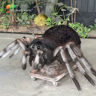 Aranhas Animatrônicas Gigantes Animais simulados para atrações de decoração de zoológicos