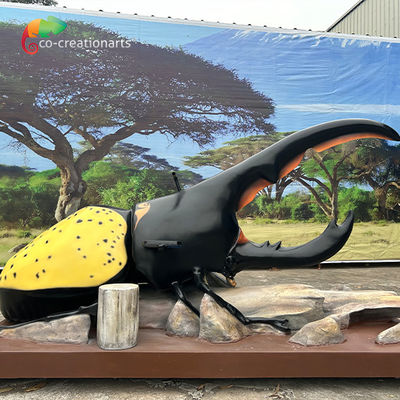 Fibra de vidro durável Hercules Escaravelho Para parque temático exposição e decoração