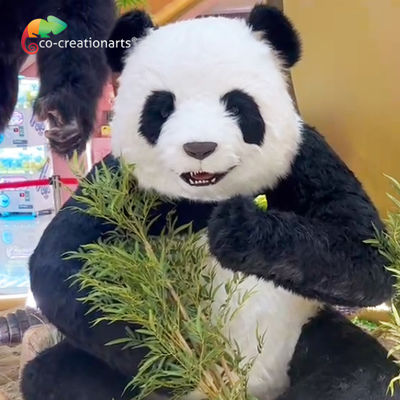 Animais Robóticos Realistas Panda Animatrónico Para Parque de Diversões