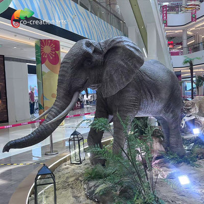 Animais Animatrônicos Replicas Animais Animatrônicos Elefante Para Decoração de Parques Temáticos