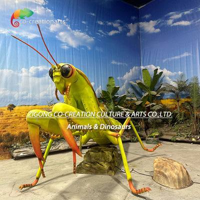 comprar Simulação de Mantis Animatrónica Insetos Móveis Insetos Para Atrações do Parque Temático online manufacture