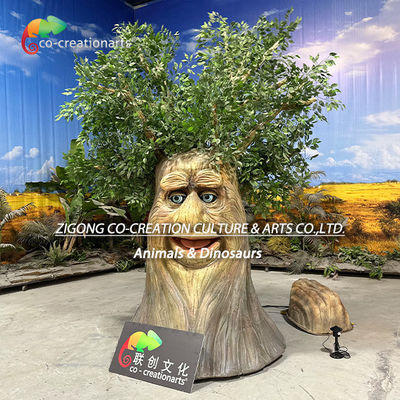 Árvore animatrónica falante para decoração de parques de diversões
