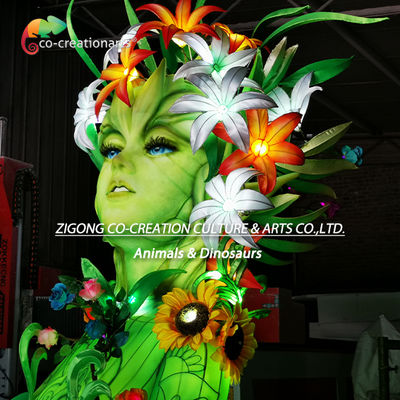 Escultura de Fada Encantada Iluminada com Pernas de Energia de Cristal | Arte de Luz de Fantasia Botânica