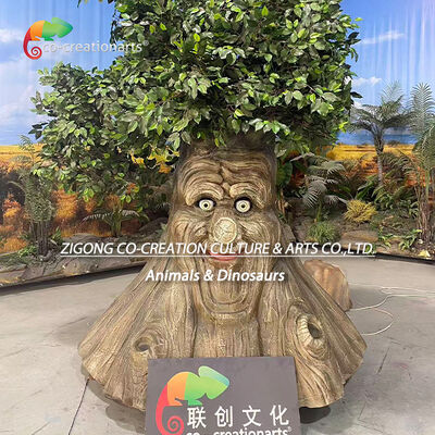 comprar Árvore falante animatrônica realista Árvore mística sábia personalizada fábrica na China Fabricação em linha