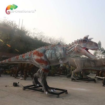 Vida Animatronic do dinossauro - parque de diversões de Animatronic Carnotaurus For do modelo do dinossauro do tamanho