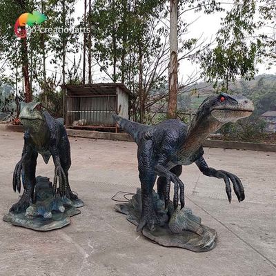 Bom preço. Dinossauros Animatrónicos Realistas Animatrónicos Velociraptor Jurassic World Exhibition on-line