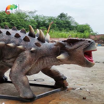 Vida Animatronic vivo do dinossauro do parque temático - Ankylosaurus Animatronic do tamanho