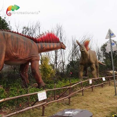 Bom preço. Vida do parque temático - Amargasaurus Animatronic do dinossauro do tamanho 12 medidores on-line