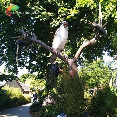 Bom preço. Animais vivos de vista Animatronic realísticos do pássaro dos ornamento do jardim do ISO on-line