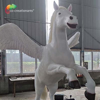 Bom preço. Animais Animatronic realísticos do parque do divertimento de Pegasus dos animais da simulação da prova do tempo do CE on-line