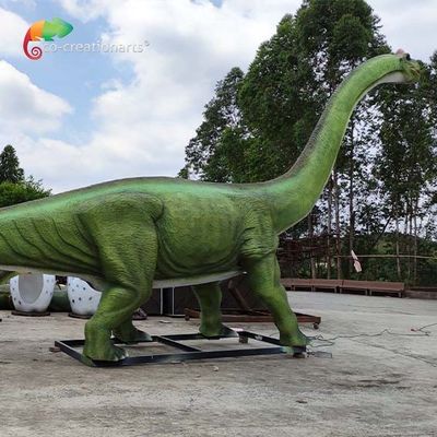 Vida a fichas da simulação - modelos Animatronic do Brachiosaurus dos dinossauros 12m do tamanho