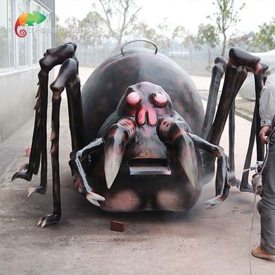Bom preço. Aranha Animatronic gigante personalizada do parque de diversões da personalização on-line
