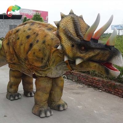 Bom preço. Traje adulto do dinossauro do Triceratops dois on-line