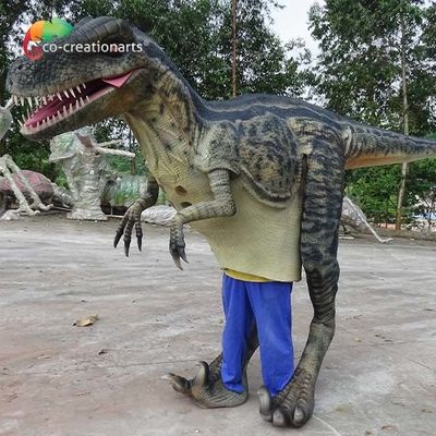 Bom preço. Do traje Animatronic da ave de rapina da luz do diodo emissor de luz comprimento real do terno 4.5m do dinossauro on-line
