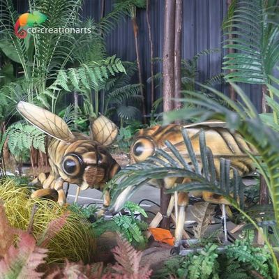 Bom preço. Movimento vivo do inseto Animatronic da cigarra da decoração do jardim on-line